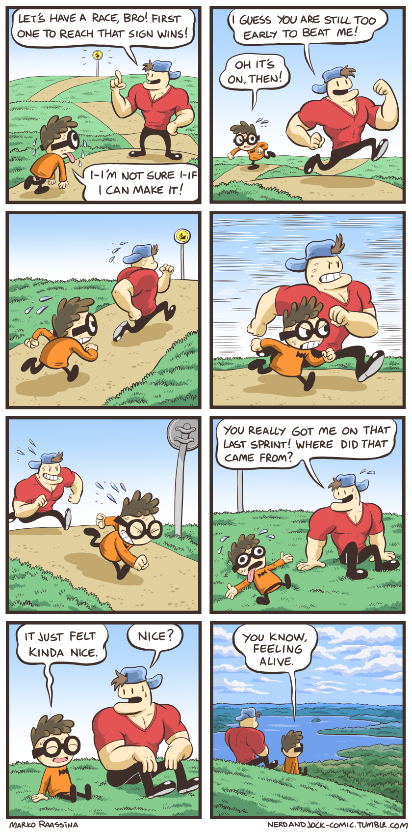 Read Nerd And Jock Race Tapas Community