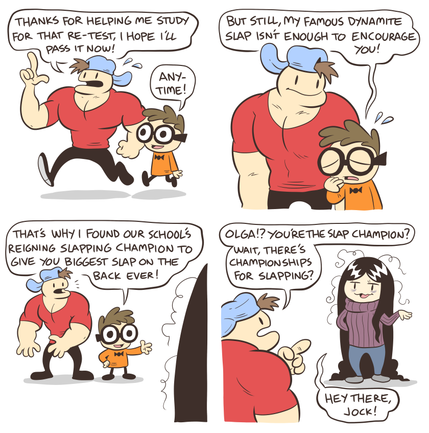 Read Nerd And Jock Slap Part 2 Tapas Community