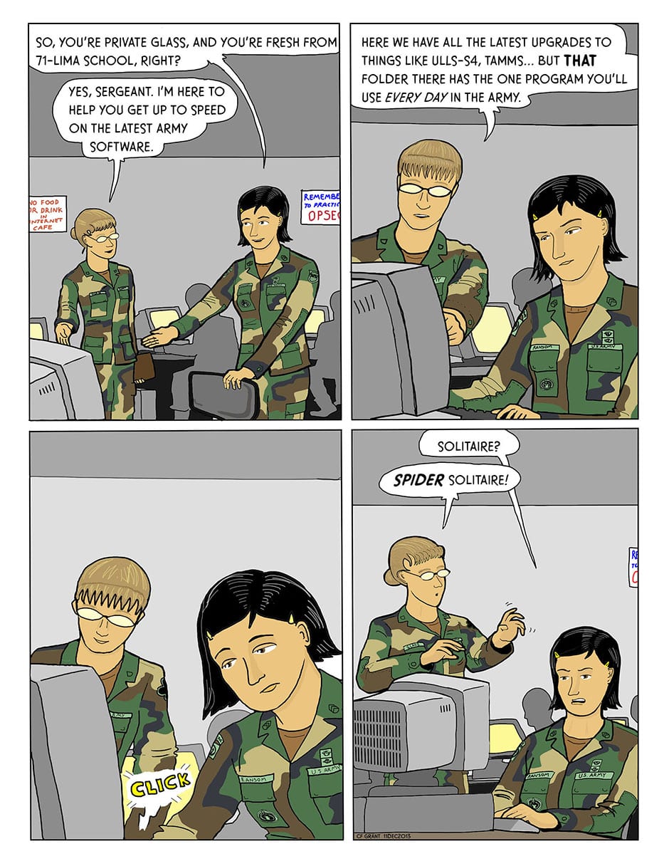 Read BOHICA Blues ARMY SOFTWARE Tapas Comics