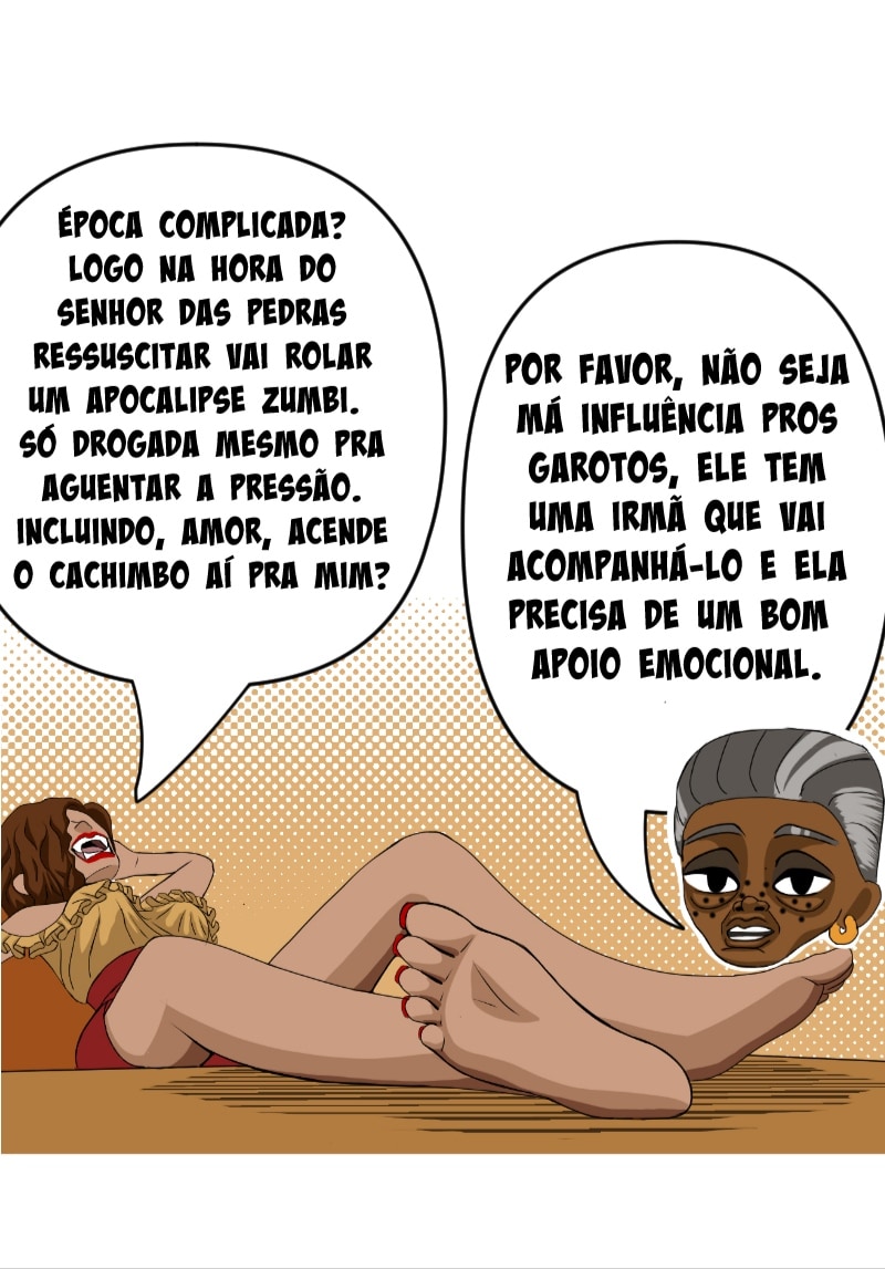 Read O Senhor Das Pedras Webcomic O Primeiro Caso Tapas Community