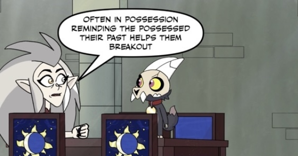 Read Owl House Fan Comic Luz Gets Possessed By The Collector Part