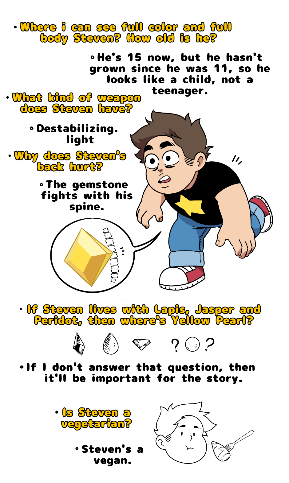 Read Yellow Diamond Steven AU :: FSFAQ | Tapas Community