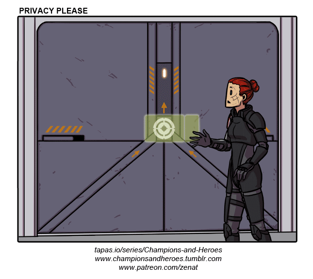 Read Champions and Heroes [Mass Effect 2] Privacy Please Tapas