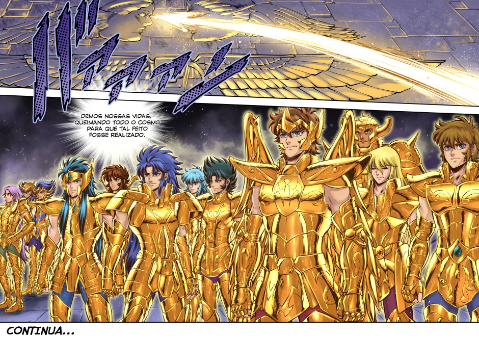 Os Cavaleiros do Zodíaco - Alma de Ouro Reviva, Lenda Dourada