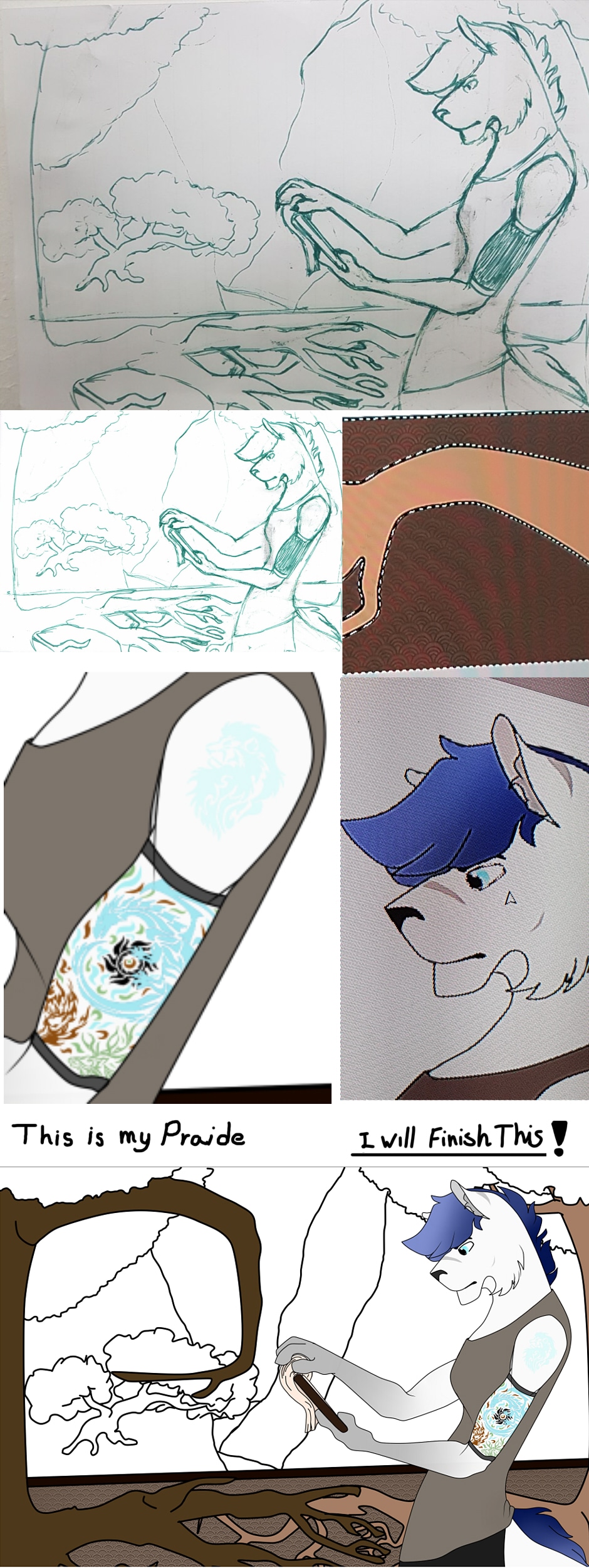 Read sketching for inspiration :: Meet M Zhapik :) | Tapas Community