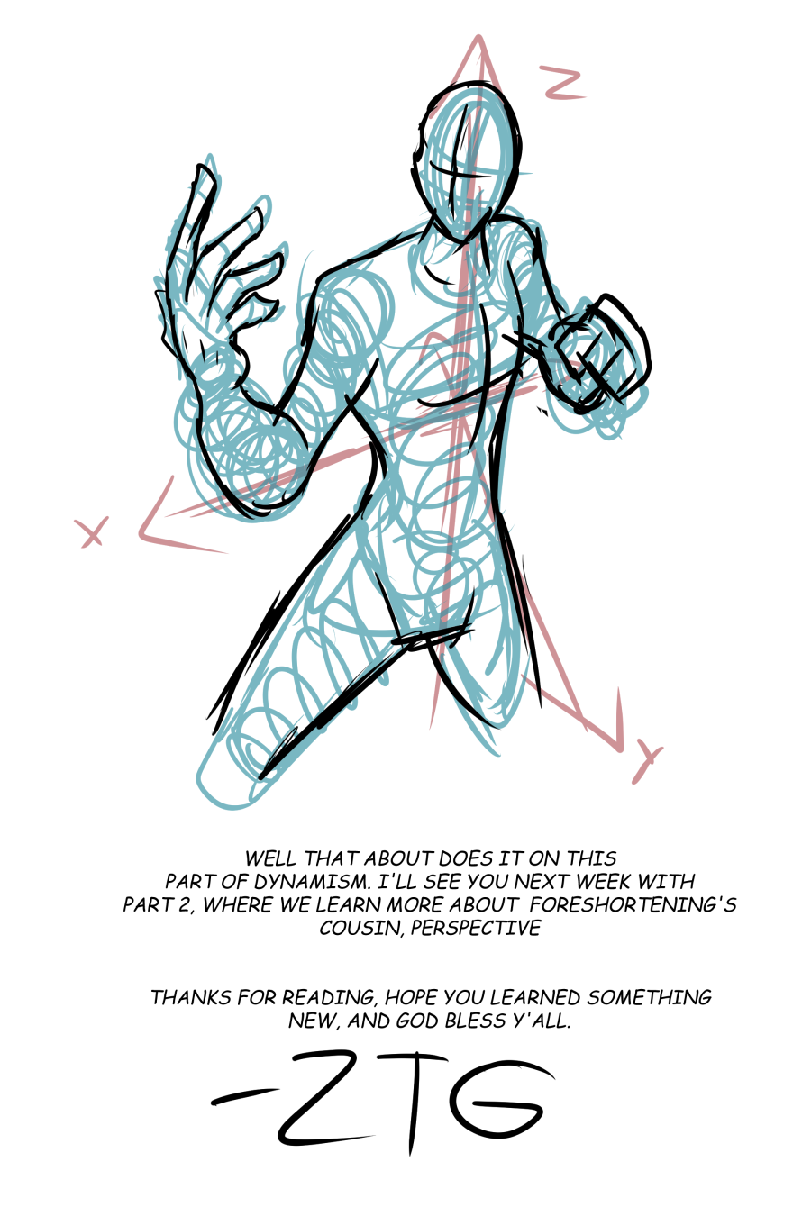 Read Secrets to the Sequence with Zac :: DYNAMISM 1.1 : Foreshortening ...