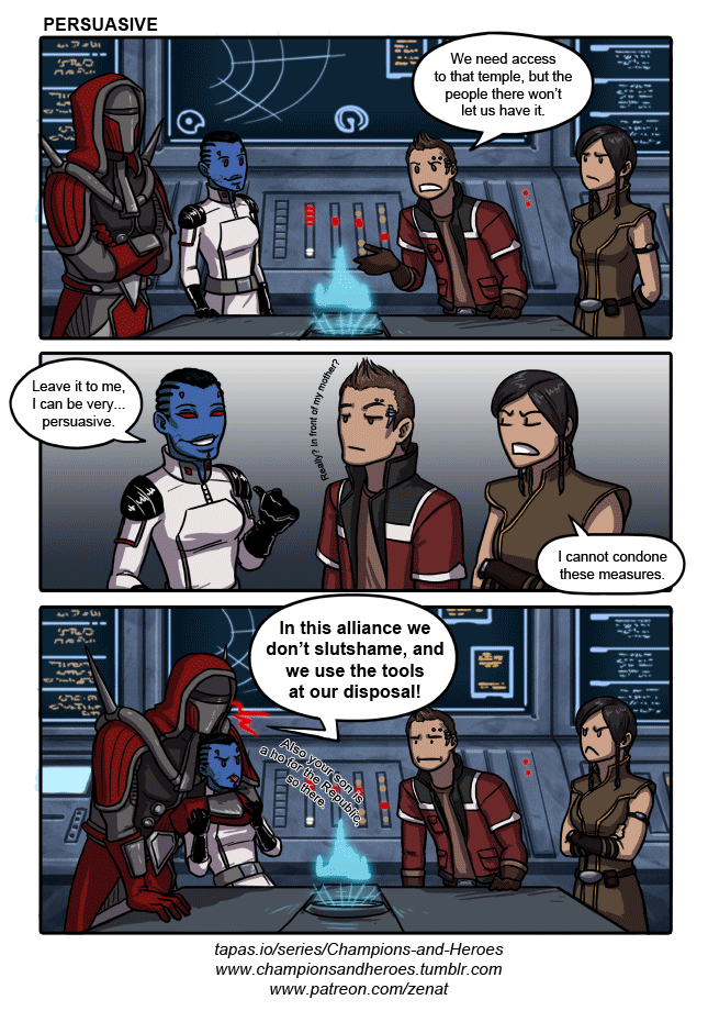 Read Champions and Heroes [SWTOR Shadow of Revan] Persuasive