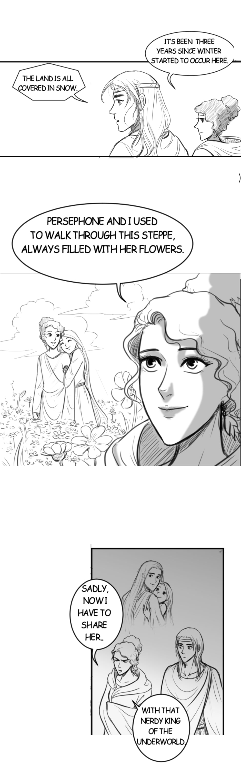 Read Hades & Persephone Shorts :: 93. Sword and cereal (part 4) | Tapas ...