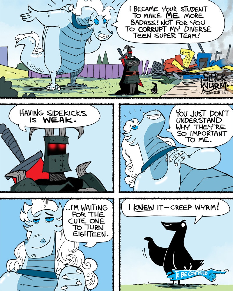 Read Slack Wyrm :: Very suss | Tapas Community