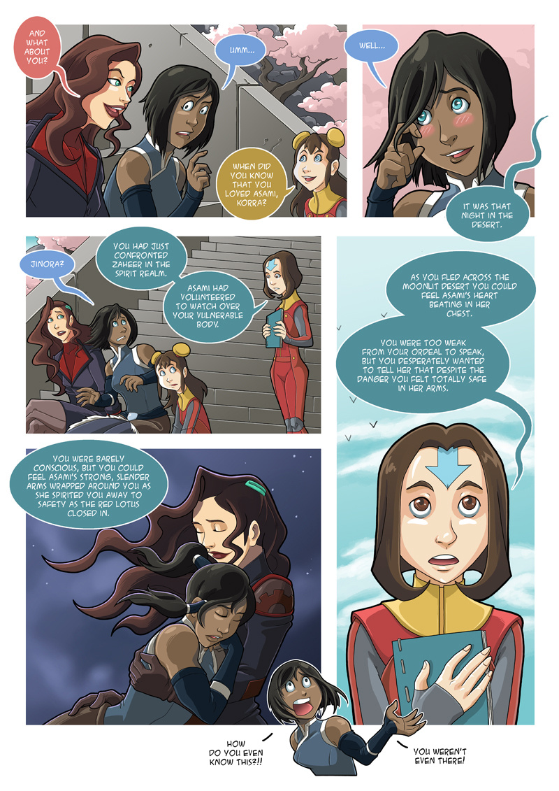 Read Asami Loves Korra: A Korrasami Fan Comic :: Friend Fic | Tapas  Community