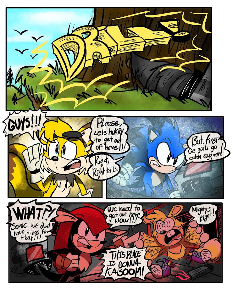 Comics with Fleetway Sonic - Comic Studio