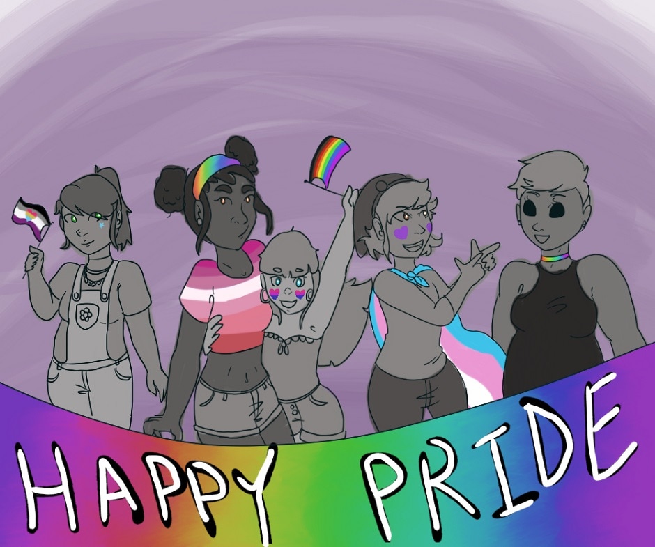 Read Six Babes Strip :: Pride! | Tapas Community