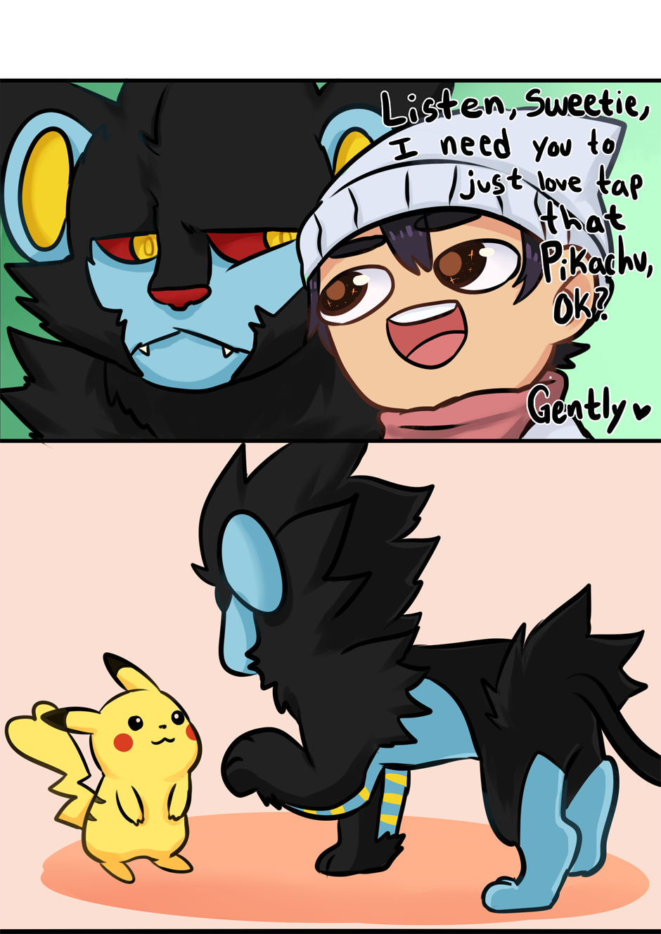 luxray human