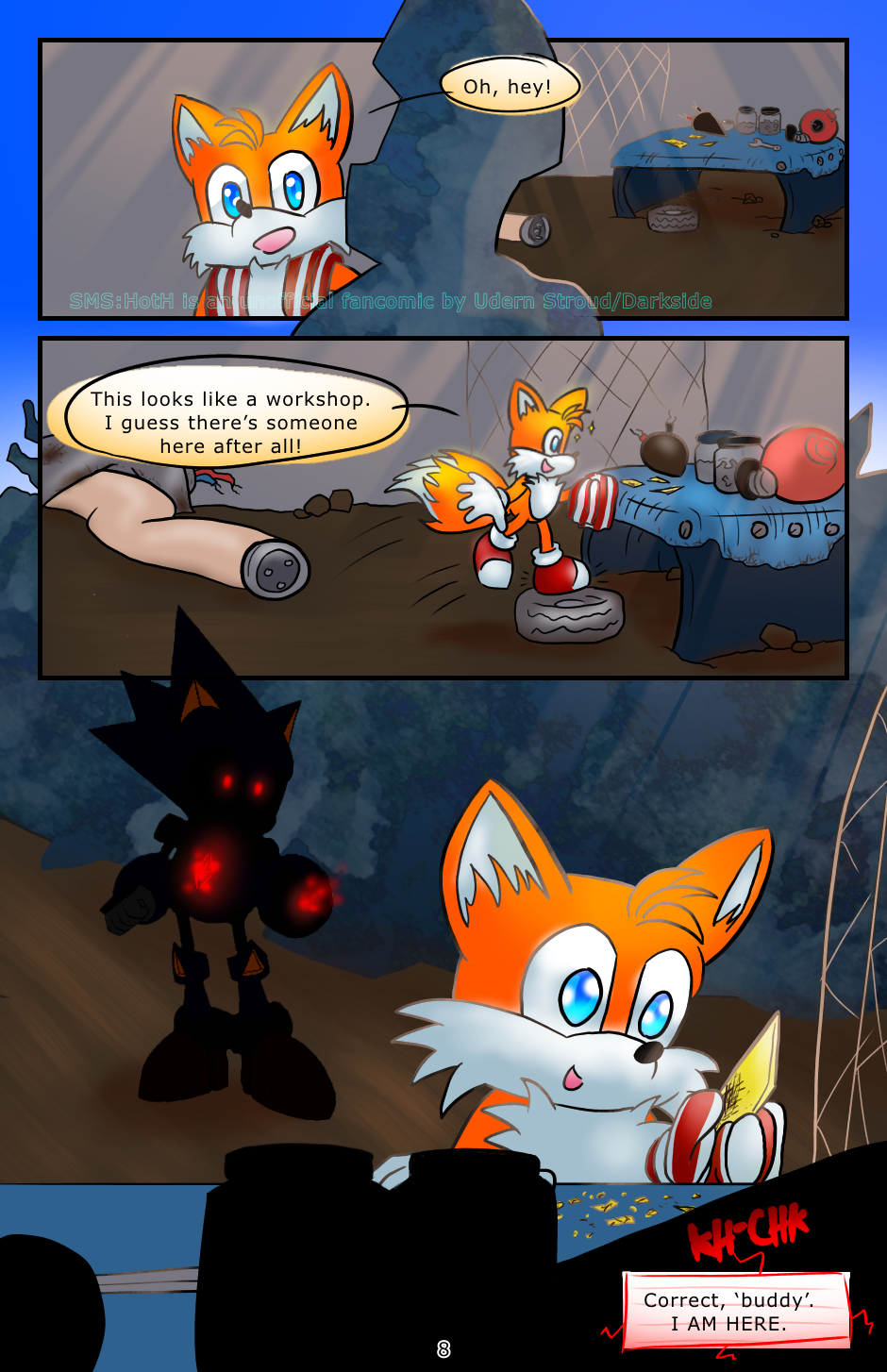 Sonic. EXE Cookie & Tails Doll Cookie Introduction - Comic Studio