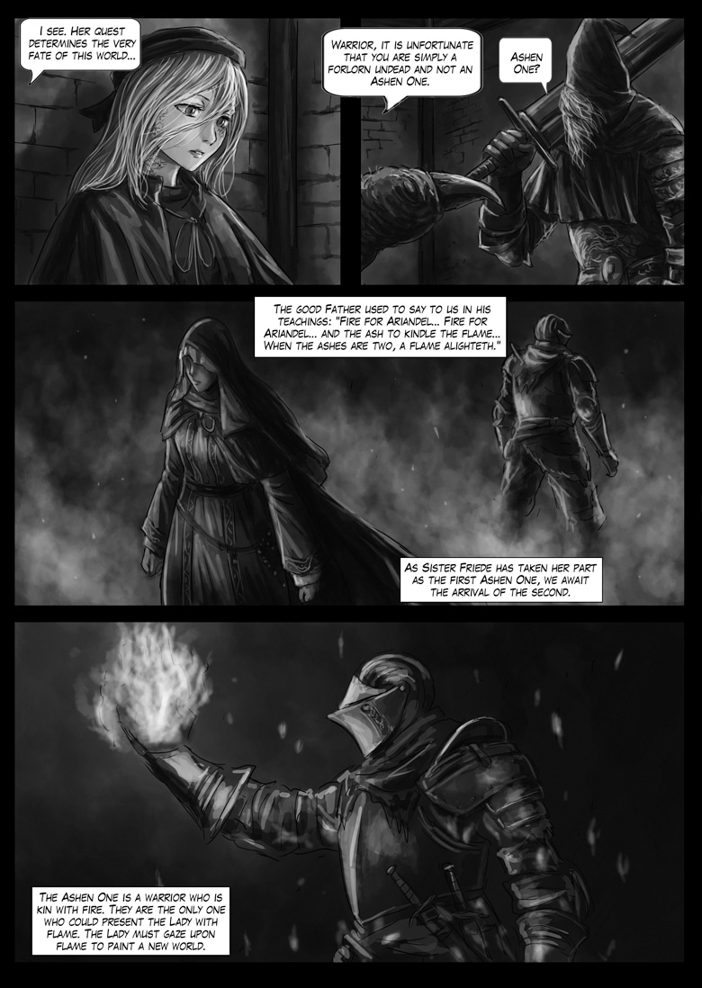 Read Dark Souls Lore Stories Slave Knight Gael Chapter 8 Tapas Community 6787