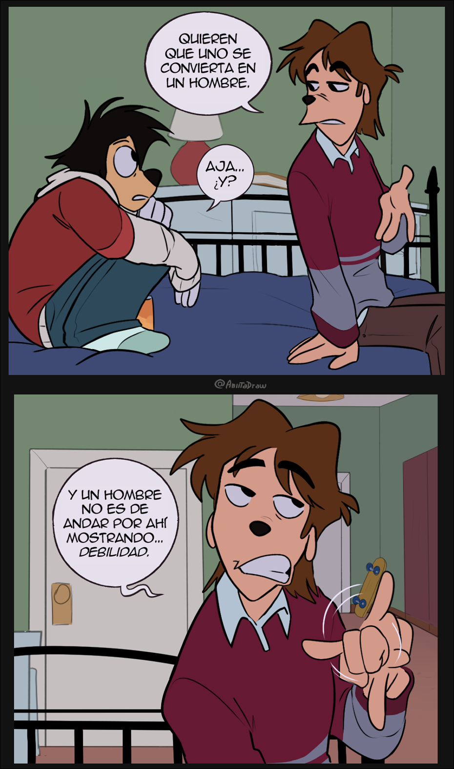 Comics feed - (Español) As Goofy As Can Be! : Cool, no "goof"