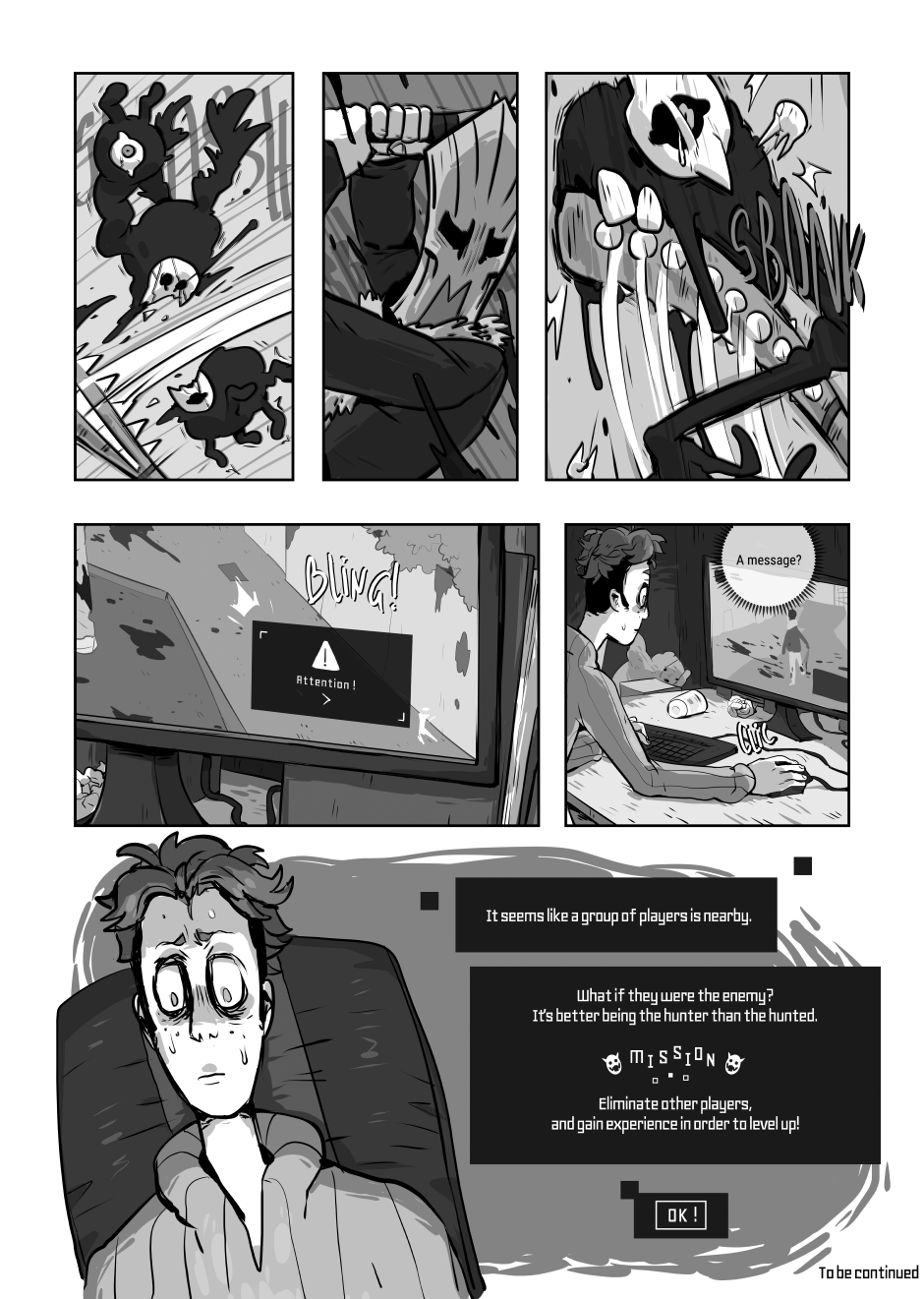 Read Sleepwalker.exe Wet Blanket Tapas Comics