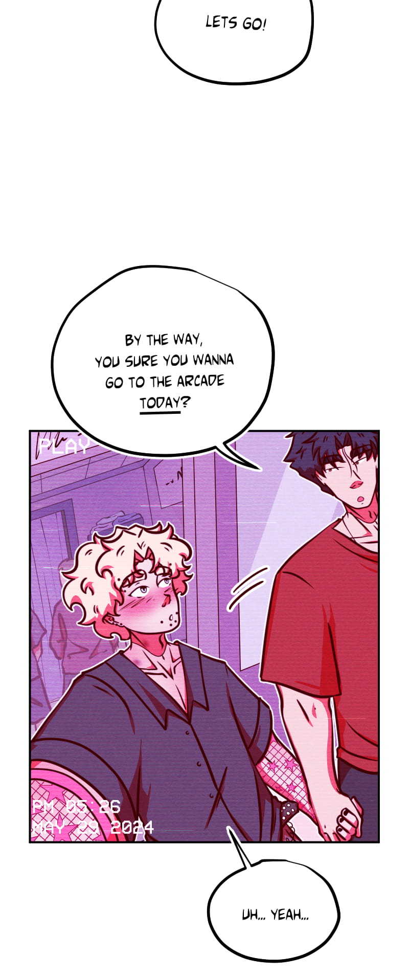 Comics feed - Play Pretend (BL) : Day 17 Part 9: First Date