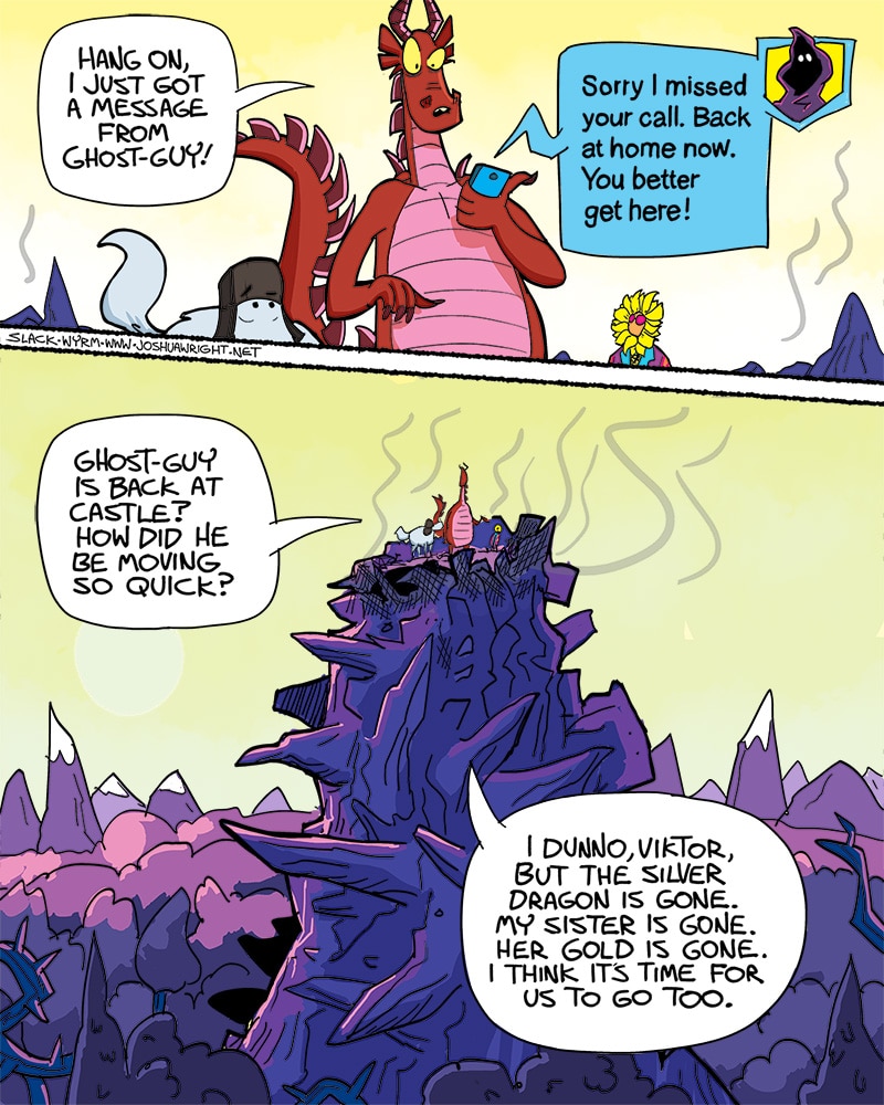 Read Slack Wyrm :: New roomie? | Tapas Comics