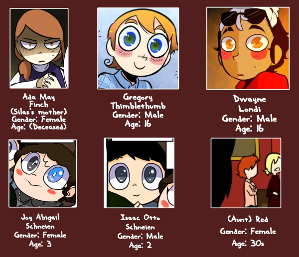 Read Ghost Eyes Every Character That Matters One Way Or Another