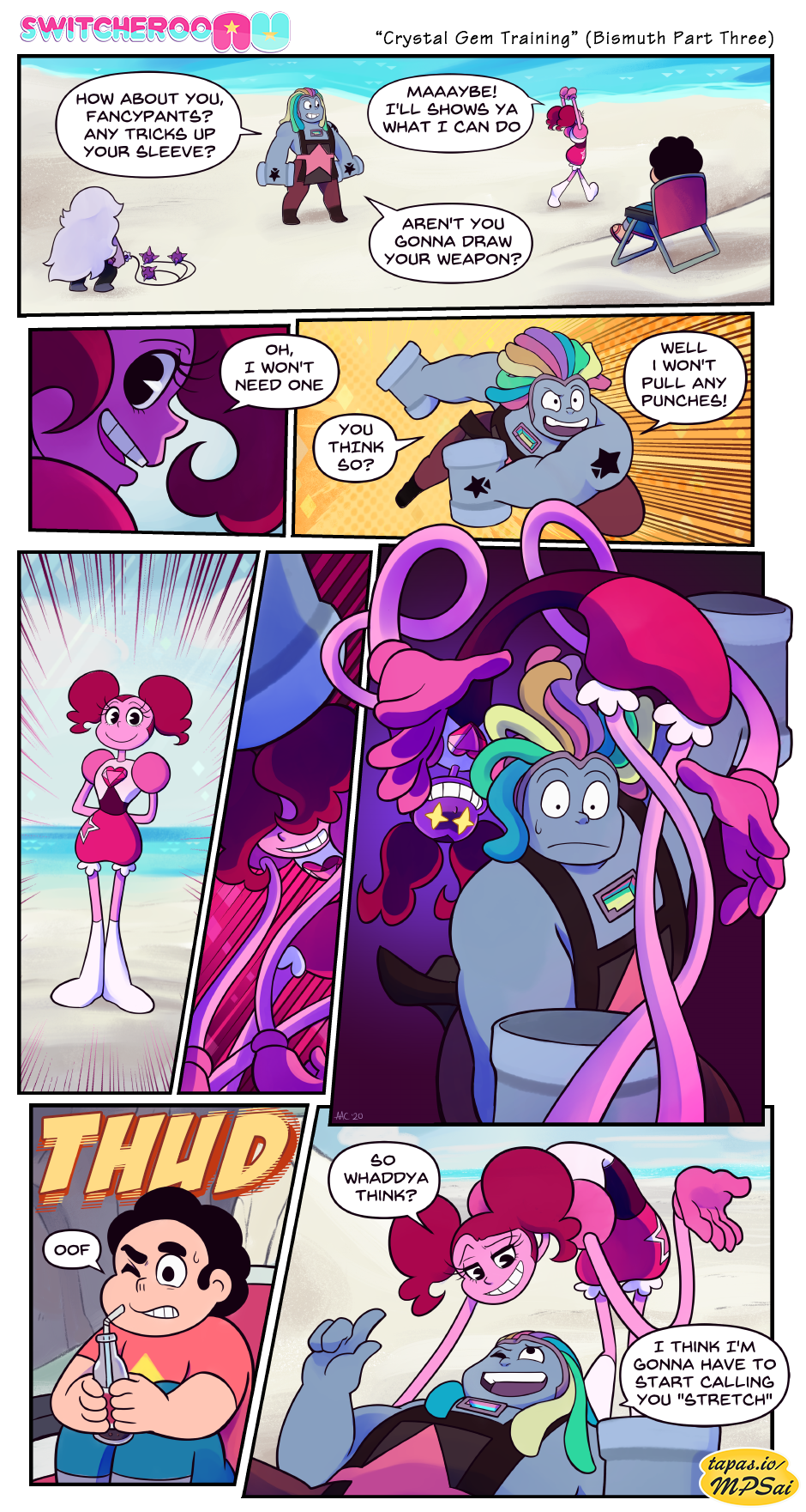 Read Switcheroo AU - Steven Universe AU :: Crystal Gem Training | Tapas  Community