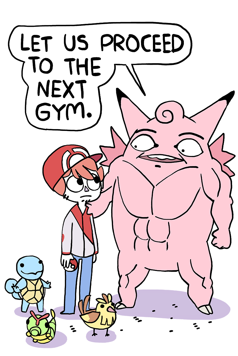 Shen Comix :: Clefable, c'mon. - image 2