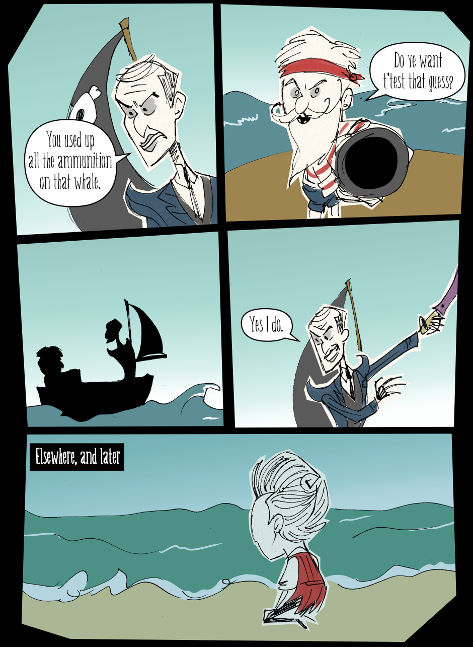 Read Wilson And Maxwell Get Shipwrecked (fancomic) :: Shipwrecked 