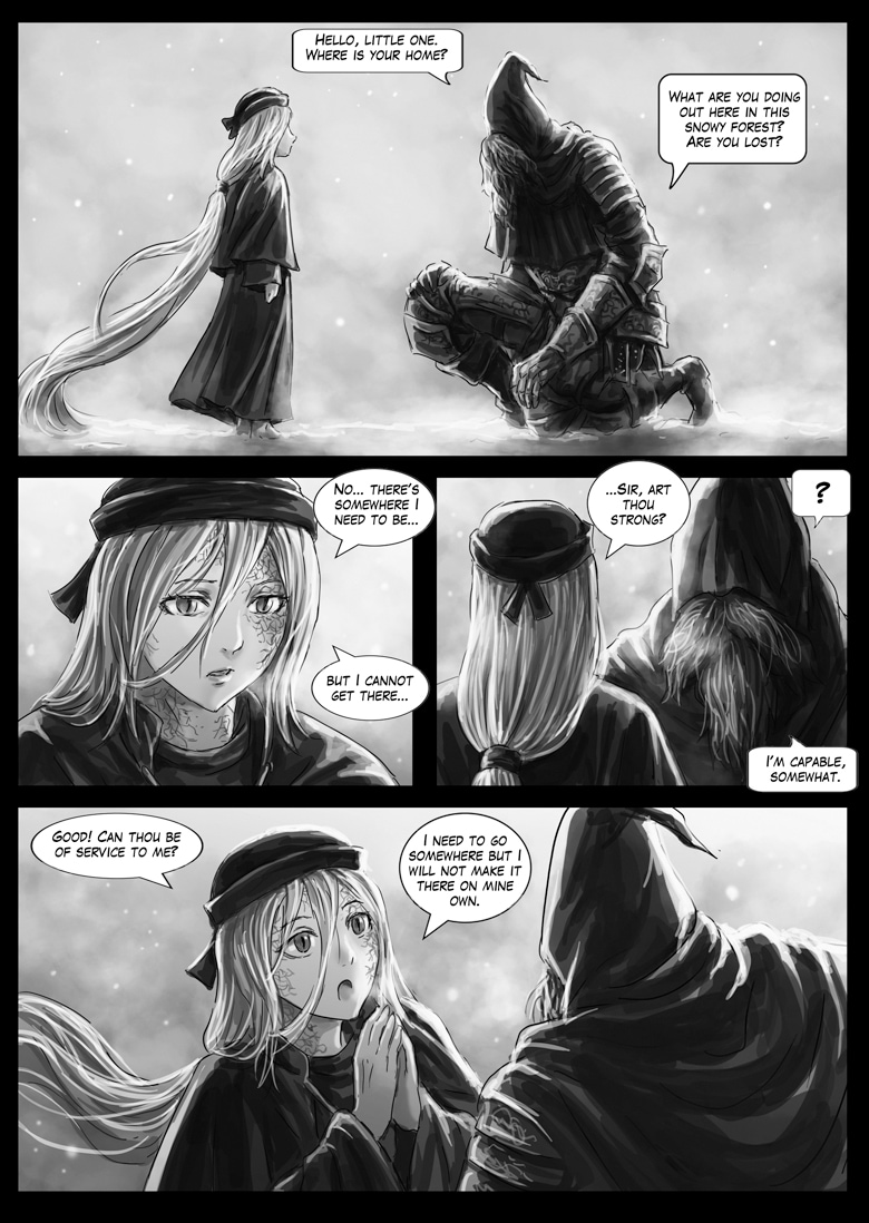 Read Dark Souls Lore Stories Slave Knight Gael Chapter 6 Tapas