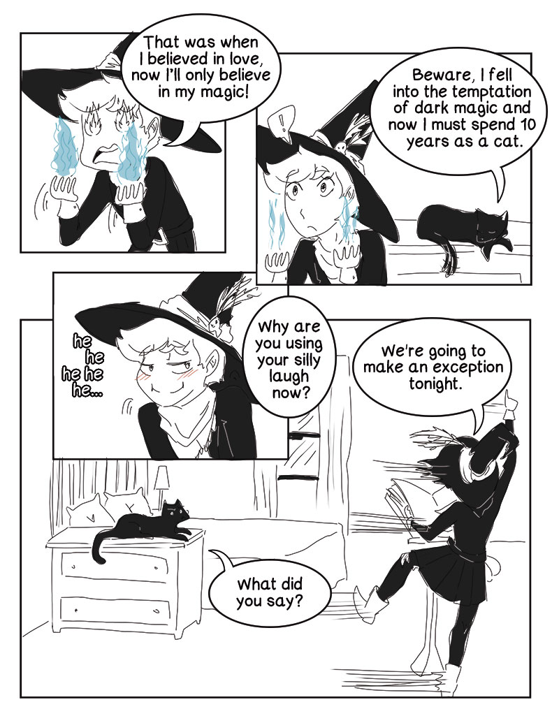 Read That awkward magic! Halloween Special 2018 Tapas Community