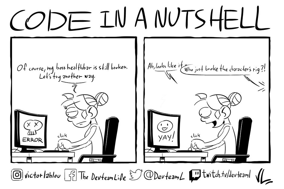 Read DevTeam Life Code in a nutshell Tapas Community