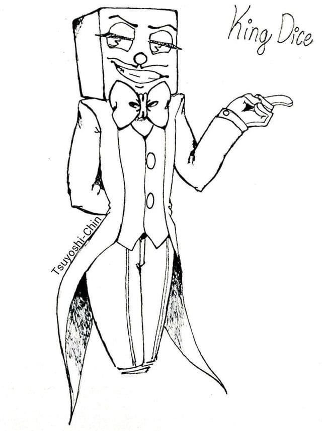 Read Random Fanart or Just Art :: Cuphead: King Dice + OC