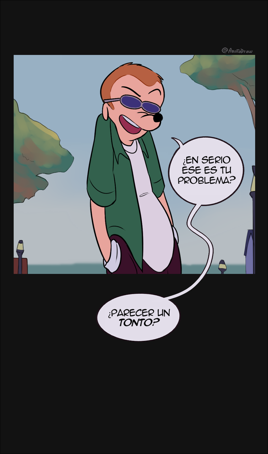Comics feed - (Español) As Goofy As Can Be! : Cool, no "goof"