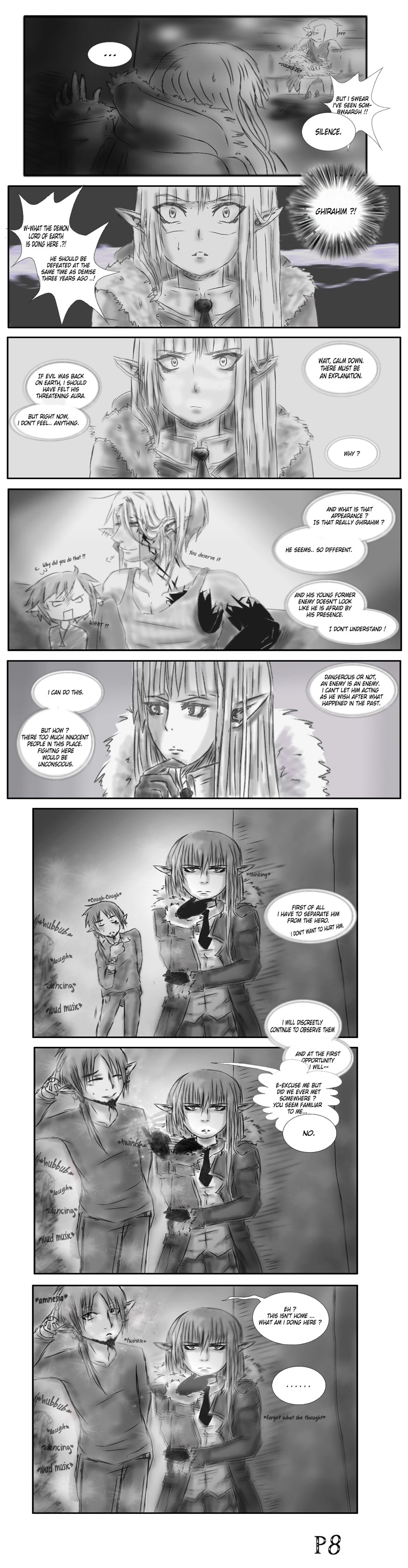 Read Zelda Doujinshi (Ghirahim x Link) :: Chapter 2 - Page 8 | Tapas  Community