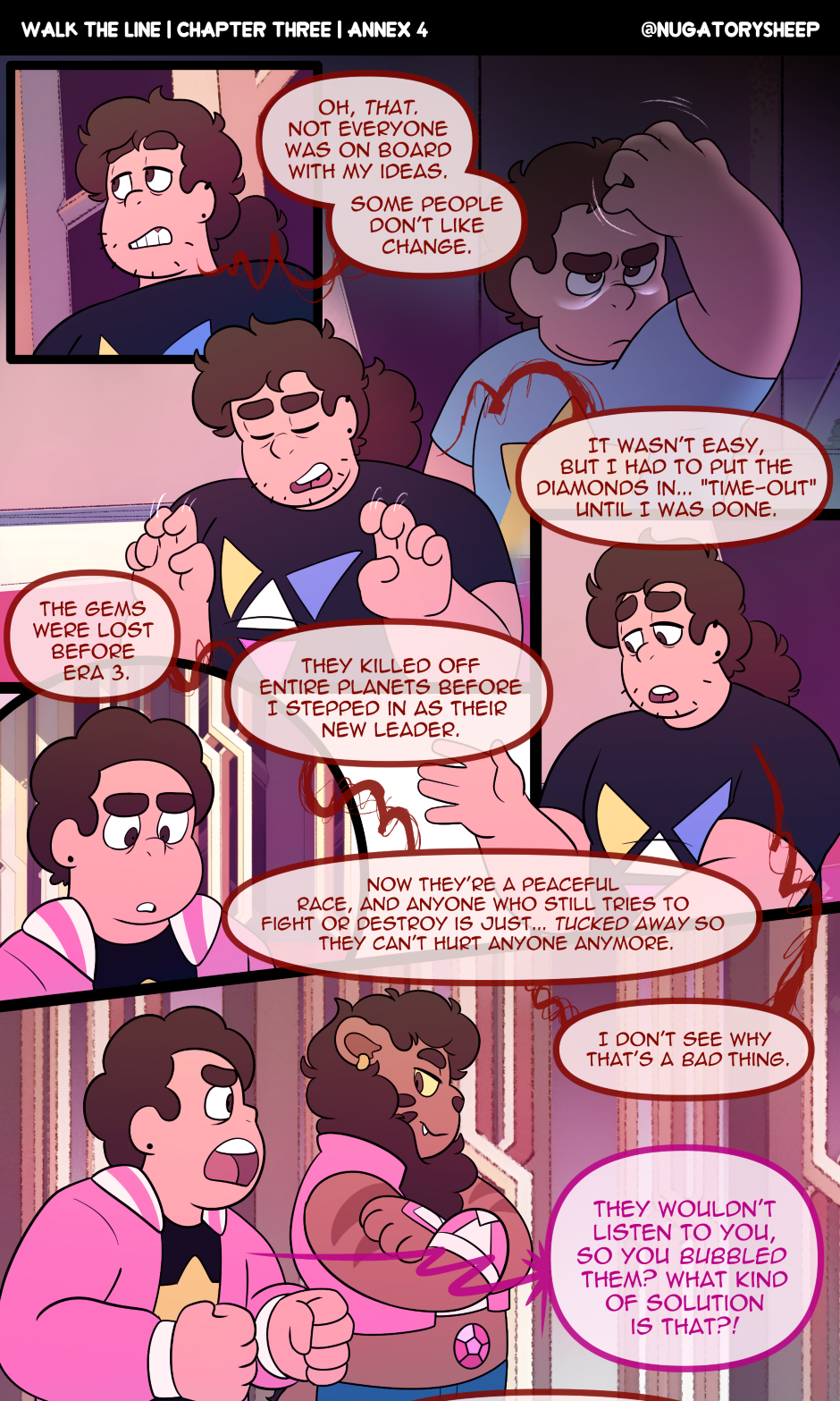 Read Steven Universe: Walk the Line :: CH 3 | Annex 4 | Tapas Community