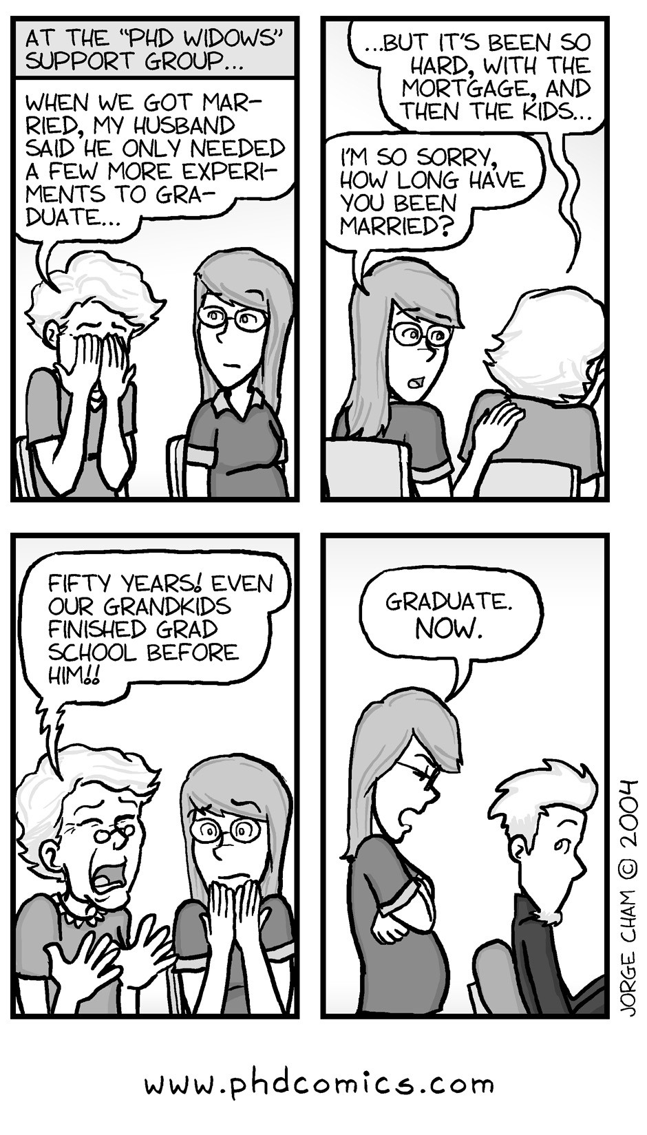 Read Best of PHD Comics :: NOW. Best of PHD: Grad Spouses | Tapas Community