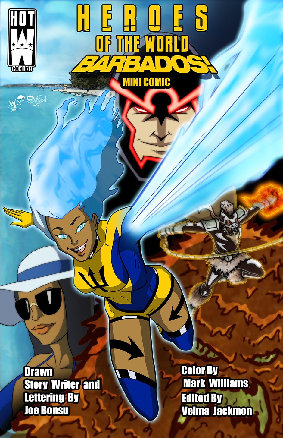 Heroes Of The World Mini-Comic  :: Issue #2 - Barbados - image 1