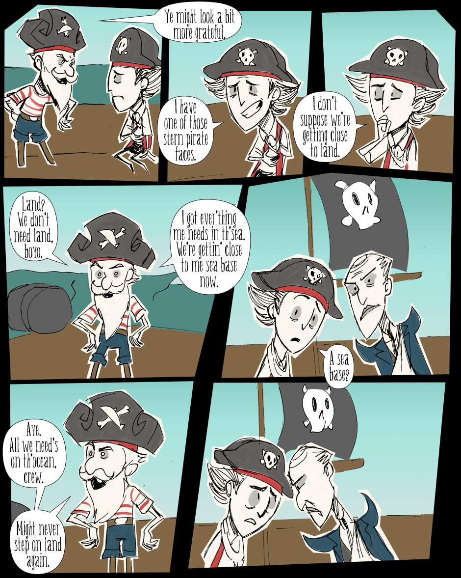 Comic Support on X: My #comic is Swenyar's Find About a pirate that looses  site of being a pirate after a spell connects him to a stubborn prince.  Swenyar set out to