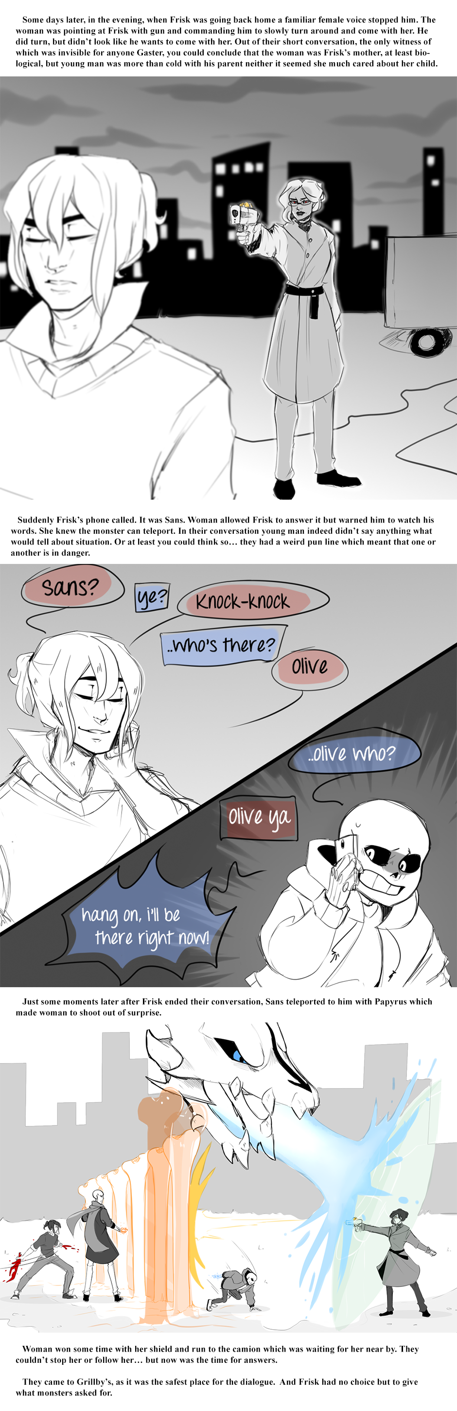 Read Undertale: Trapped :: Chapter 3 | Tapas Comics