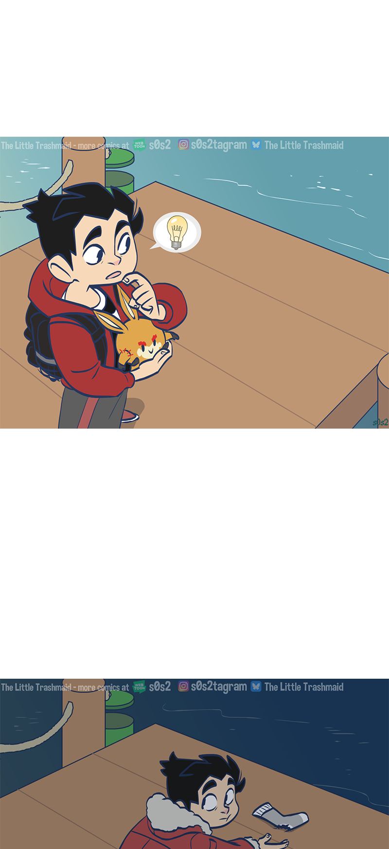 Comics feed - The Little Trashmaid : What goes around comes around part 2