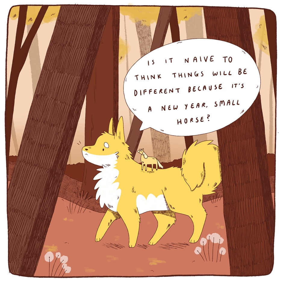 Read Small Horse & Dog :: New Year | Tapas Community