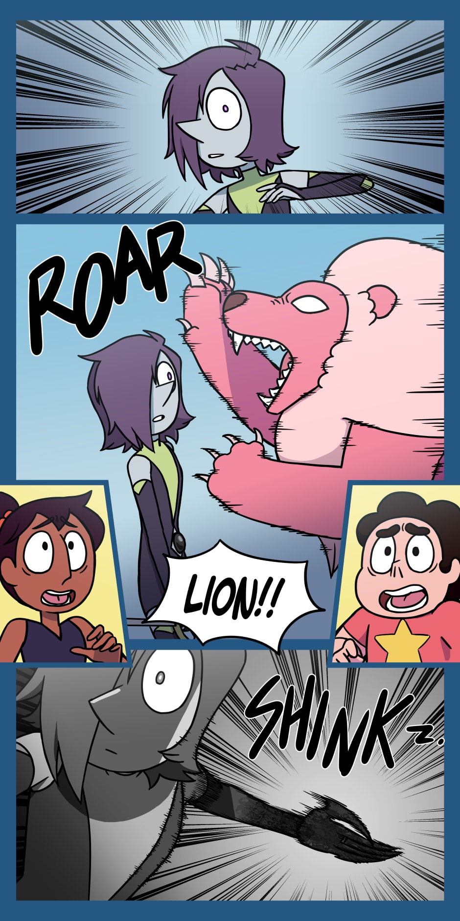 Read Steven Universe : The Story of Black Pearl (SU fan comic) :: ep 11:  Bad Omen 1 (part3) | Tapas Community