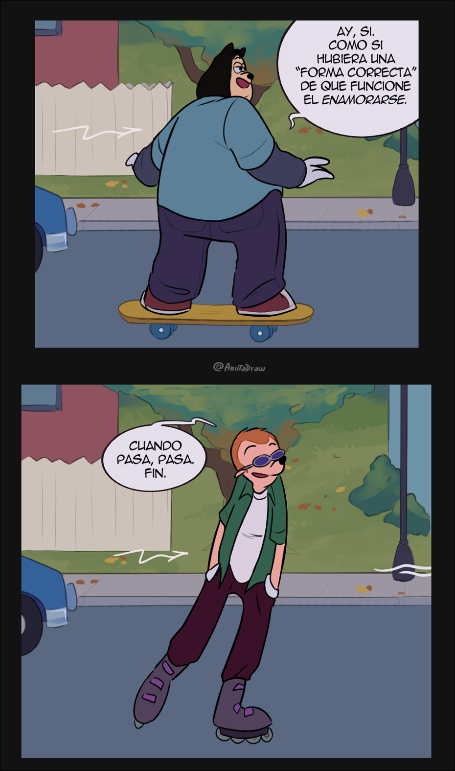 Comics feed - (Español) As Goofy As Can Be! : Cool, no "goof"