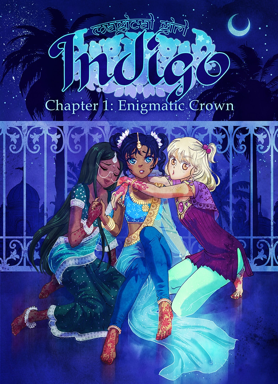 Read Magical Girl INDIGO :: Ch1 - Cover | Tapas Community