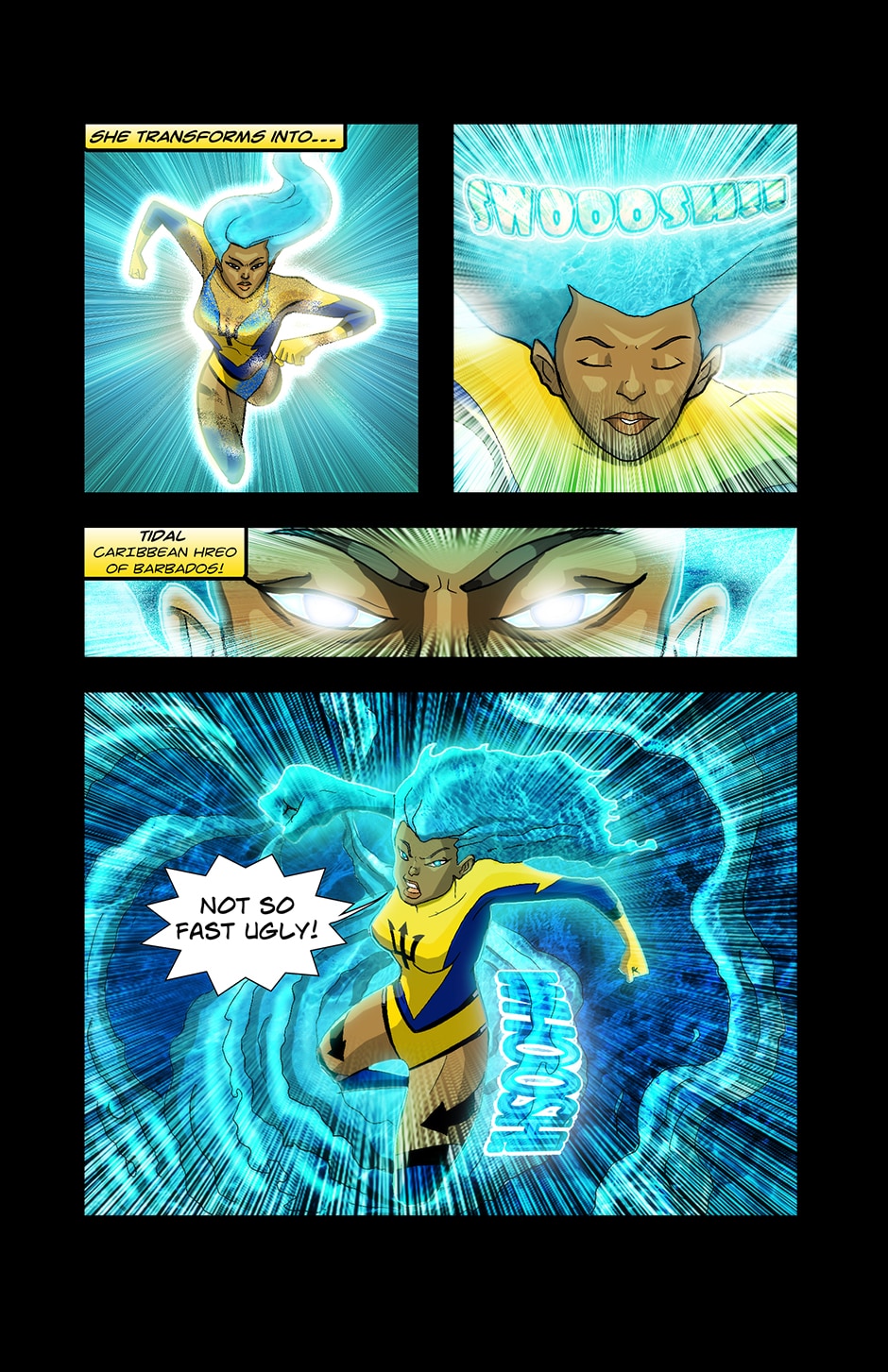 Heroes Of The World Mini-Comic  :: Issue #2 - Barbados - image 7