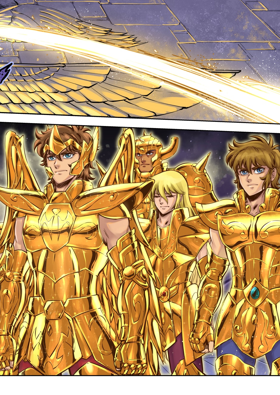 Fórum de Discussão  Saint Seiya: Soul of Gold S01E01 Reviva, Lenda Dourada!