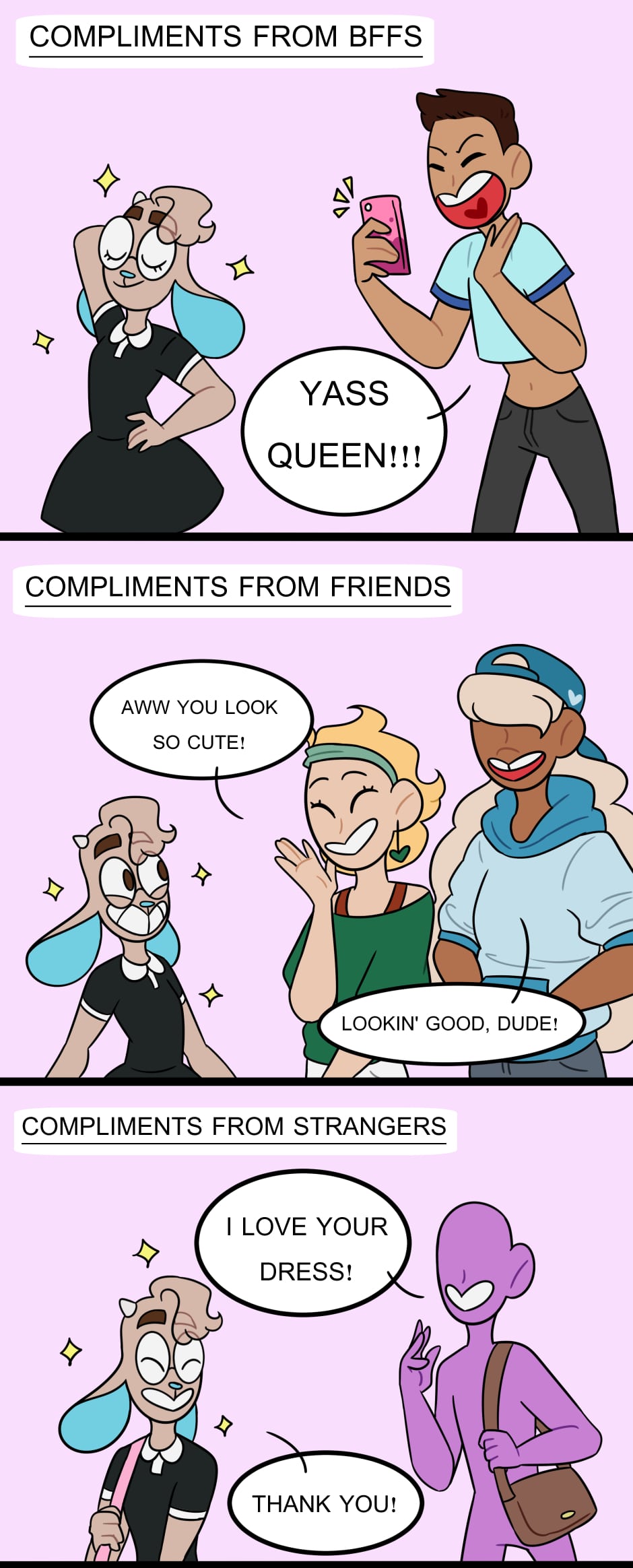 Read Token Straight Friend :: Compliments | Tapas Community