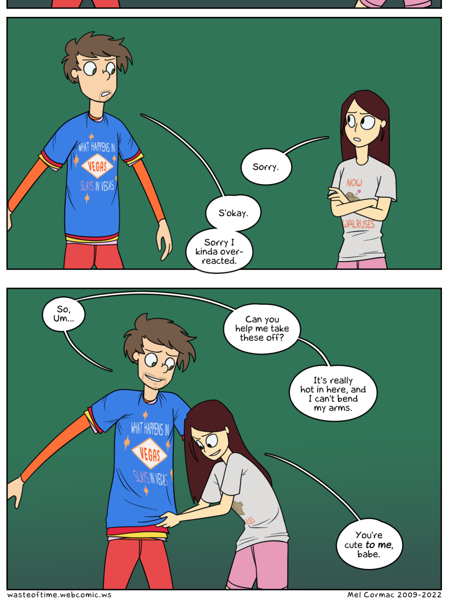 Read Waste Of Time Dressed to Keel Tapas Comics