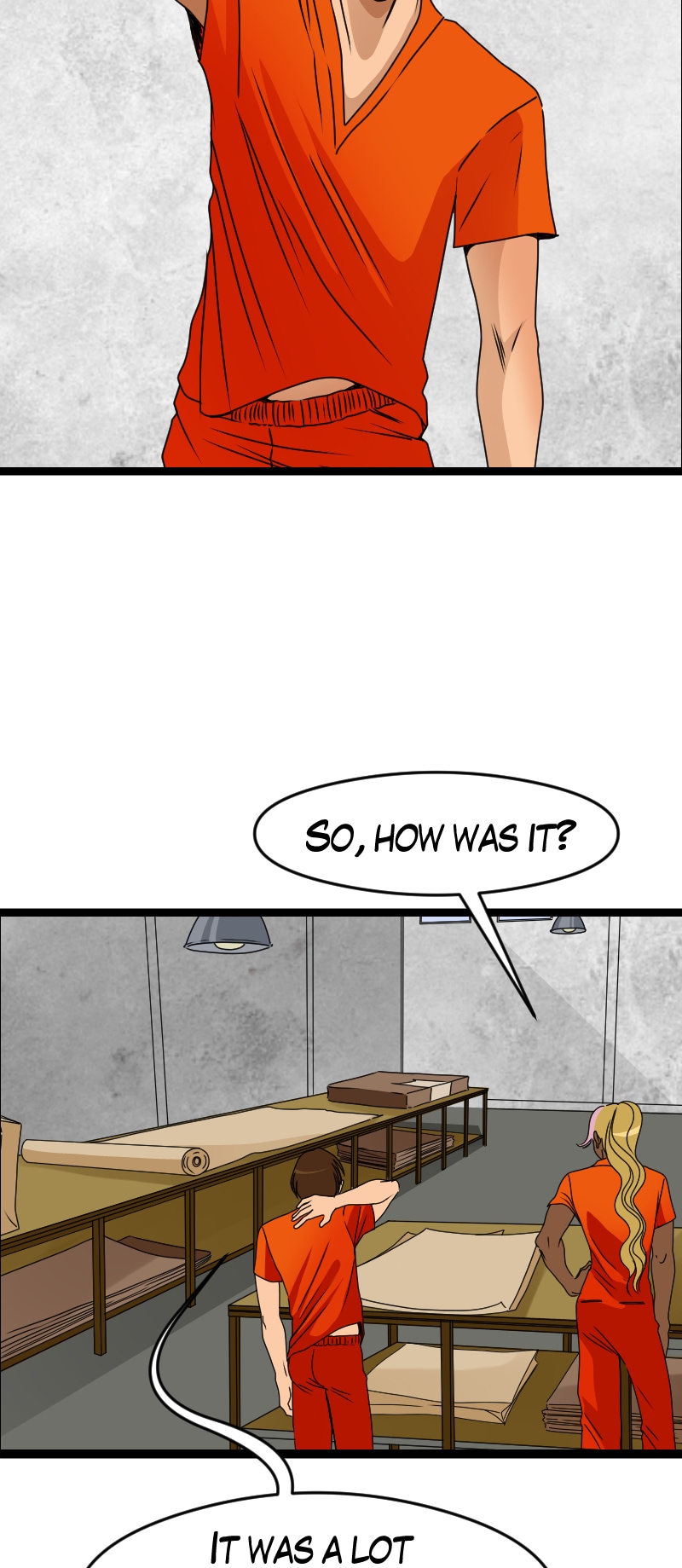 Read My Cellmate - the webtoon - BL :: 14.1 & 14.2 | Tapas Community