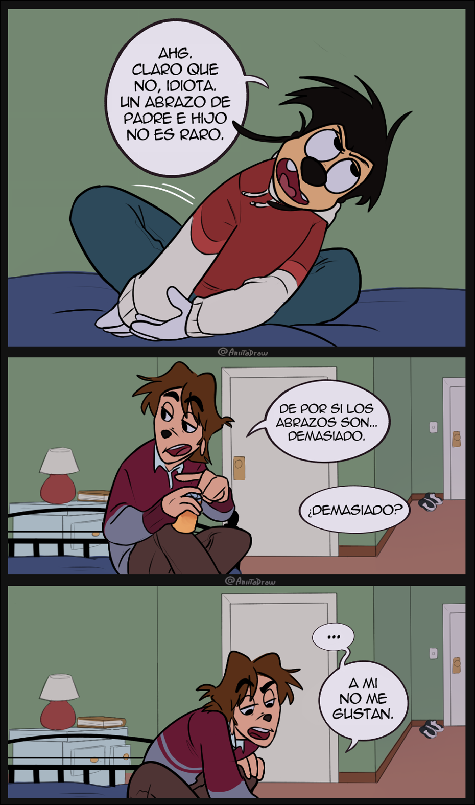 Comics feed - (Español) As Goofy As Can Be! : Cool, no "goof"