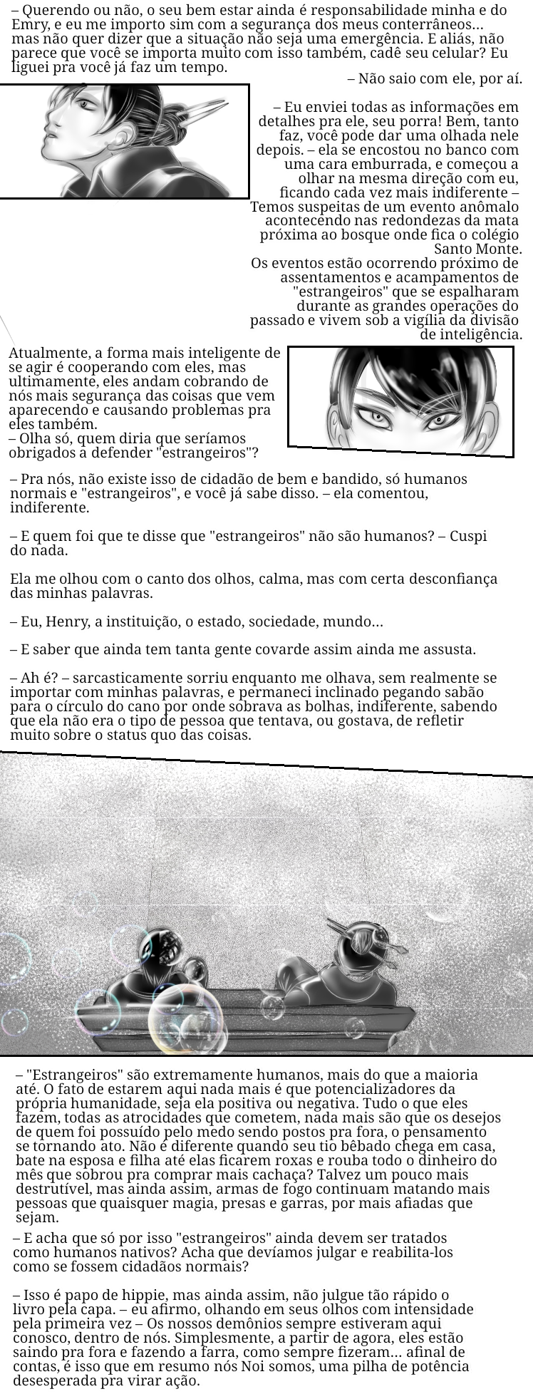 Read As Crônicas Violetas - Volume 1: Céu Violeta :: Cotidiano | Tapas ...